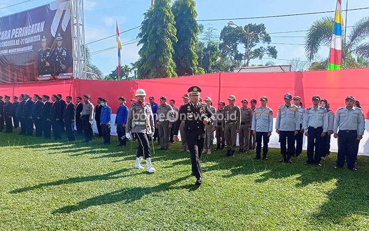 Kapolres Barito Timur Ajak Doakan Anggota Polri yang Gugur dalam Berbagai Penugasan