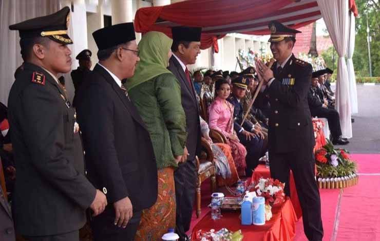 HUT Bhayangkara ke 77, Dandim Berharap Pangkalan Bun Berharap TNI Polri Semakin Solid