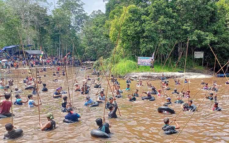Ratusan Peserta Ikuti Festival Nariuk 3 di Desa Pulau Patai