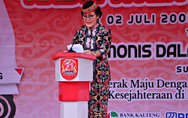 Peringatan Hari Jadi Pulang Pisau, Ini Amanat Pudjirustaty Naranh?
