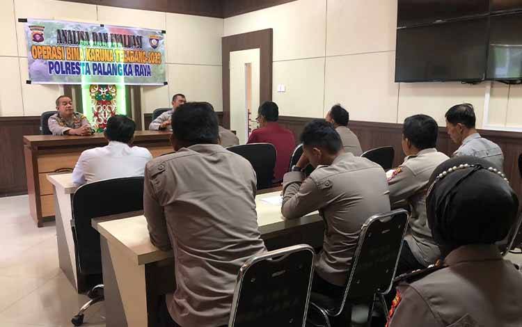 Cegah Karhutla, Polresta Palangka Raya Gelar Anev Operasi Bina Karuna Telabang Tahun 2023
