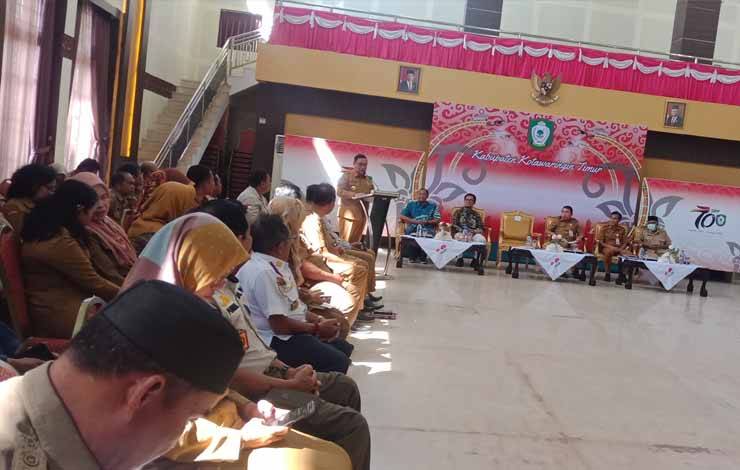Bupati Kotim Buka Seminar Laporan Akhir Profilling Rencana dan Capaian Pembangunan