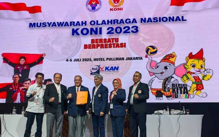 Marciano Norman Terpilih Secara Aklamasi Menjadi Ketum KONI 2023-2027