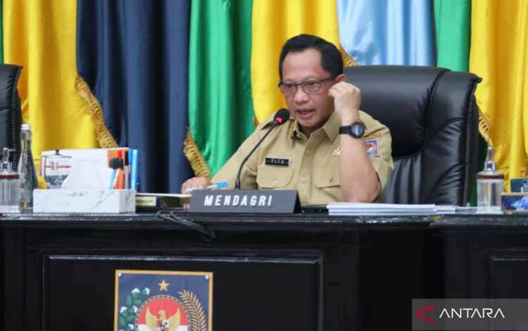 Mendagri Ingatkan Pemda Jaga Stabilitas Politik Jelang Pemilu 2024