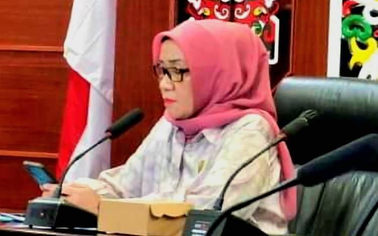 Ketua Komisi III DPRD Kalteng, Siti Nafsiah. (FOTO: DPRD KALTENG)