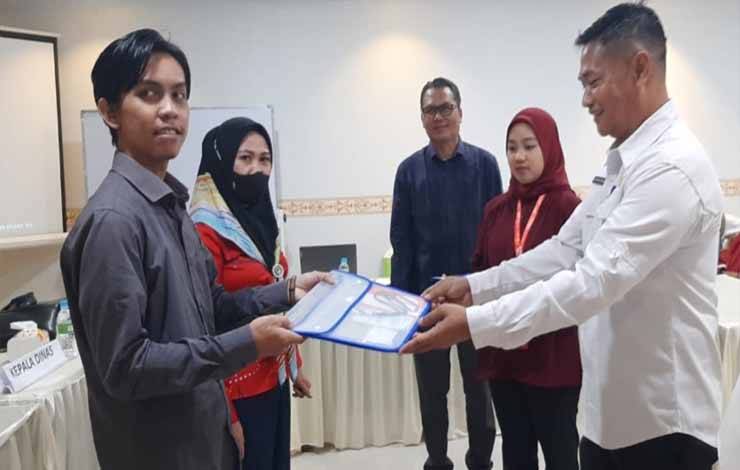 Ajak UMKM Melek Digital, Disperindagkop dan UKM Kobar Gelar Pelatihan Kewirausahaan