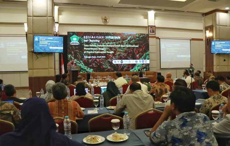 Sekda Kalteng Tegaskan Dukungan Perbaikan Tata Kelola Industri Kelapa Sawit
