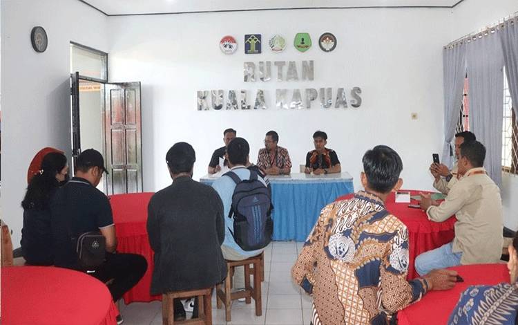 Rutan Kuala Kapuas Terima DPT untuk Pemilu 2024 dari KPU