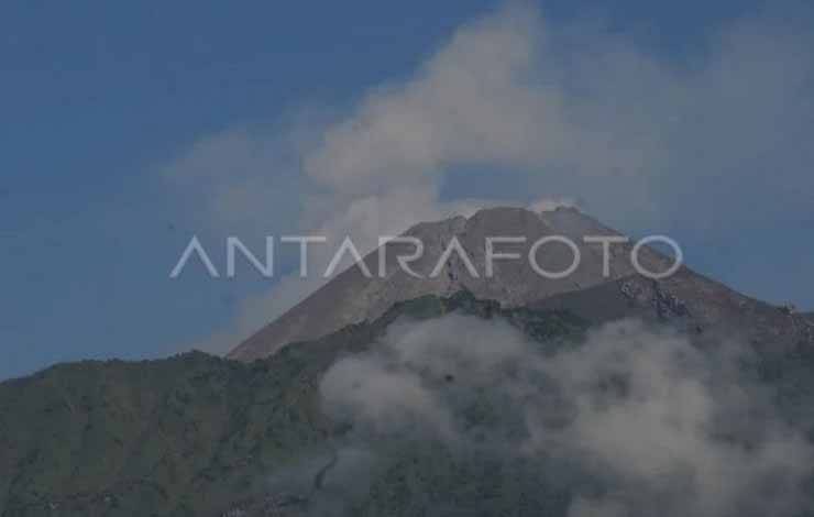 BPPTKG Sebut Morfologi Kubah Barat Daya Gunung Merapi Berubah