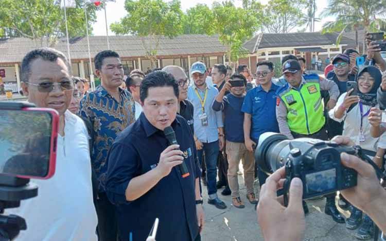 Erick Thohir Pastikan MotoGP Sirkuit Mandalika Digelar Oktober 2023