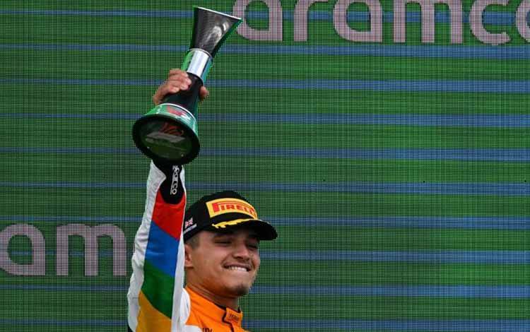 Norris Sebut Sabar dalam Berproses Jadi Kunci Podium GP Inggris