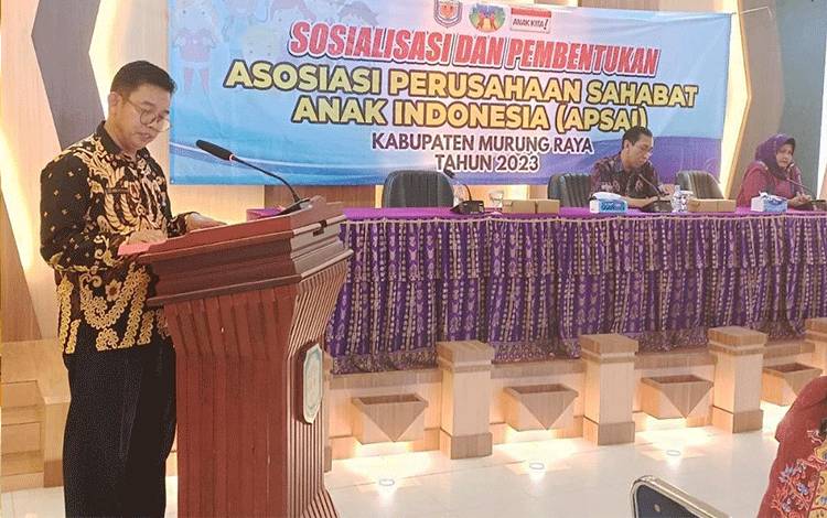 Dalduk KBP3A Murung Raya Gelar Sosialisasi dan Pembentukan Asosiasi Perusahaan Sahabat Anak