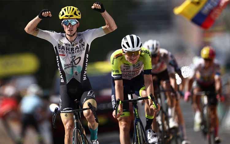 Bilbao Akhiri Penantian Spanyol dengan Menangi Etape 10 Tour de France