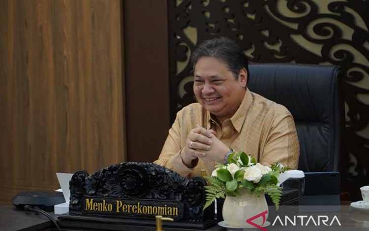 Menteri Koordinator Bidang Perekpnomian Airlangga Hartarto. (ANTARA/HO-KemenkoEkonomi)