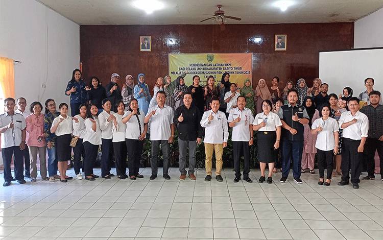 Bupati Barito Timur Buka Diklat UMKM Tahap II 2023