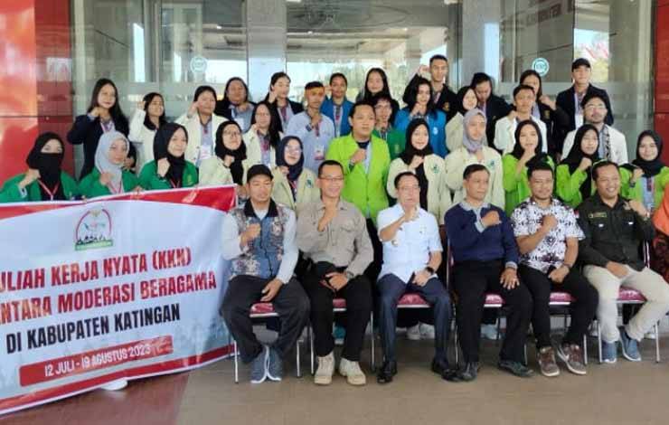 Bupati Katingan Lepas Peserta KKN Moderasi Beragama