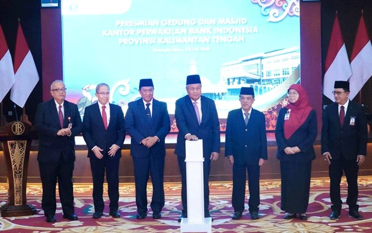Wagub Dampingi Peresmian Gedung Perwakilan Bank Indonesia Kalteng