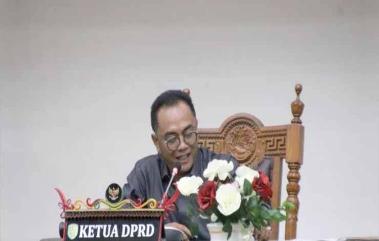 Ketua DPRD Kota Palangka Raya, Sigit K Yunianto. (FOTO: HUMAS)