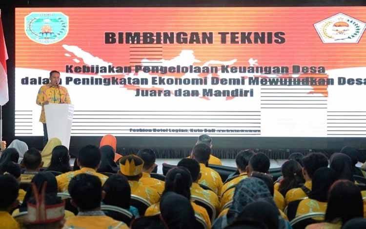 Melalui Bimtek, Tingkatkan Kapasitas Camat dan Kades di Lamandau  ?