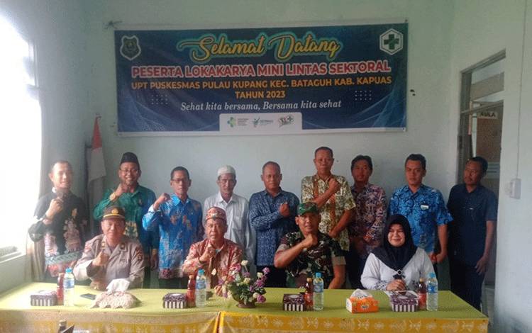 Lokakarya Mini Lintas Sektor PKM Pulau Kupang Bahas Keaktifan Posyandu