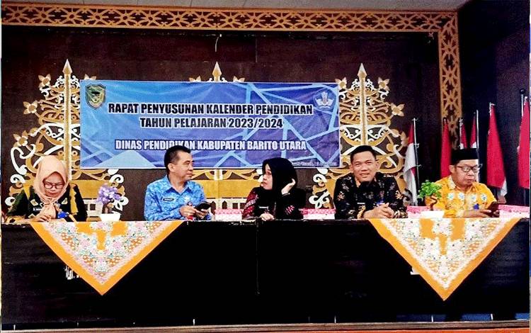 Kemenag Barito Utara Dukung Kesepakatan Bersama dengan Disdik terhadap Kalender Pendidikan 2023/2024