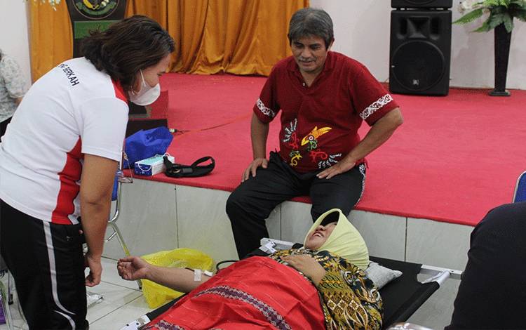 Kajati Kalteng: Salurkan Kepedulian Lewat Donor Darah
