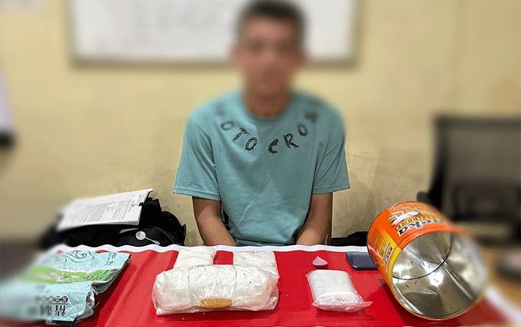 Polresta Palangka Raya Juga Tangkap Bandar Sabu Pemilik Barbuk 649 Gram