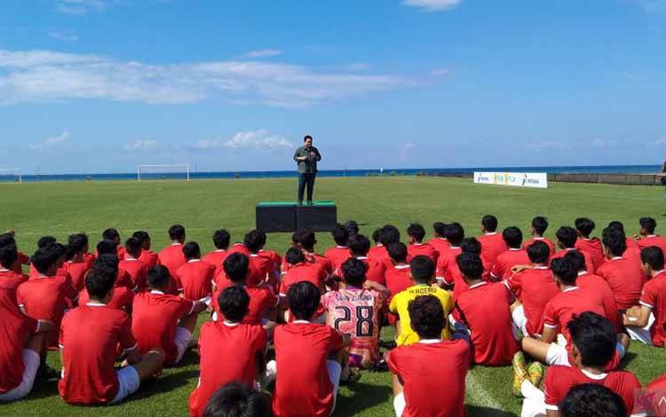 Erick Thohir Sebut Bali Pecahkan Rekor Peserta Seleksi Timnas U-17