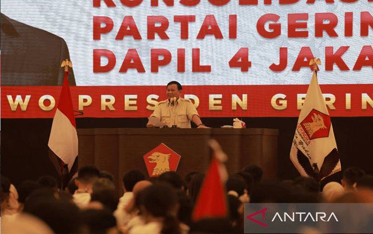 Prabowo: Butuh Sufmi Dasco Jadi Ketua DPR RI