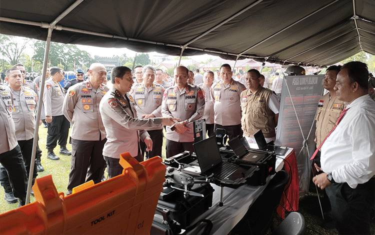 Polda Kalteng Kerahkan 1.500 Personel untuk Pengamanan Pemilu