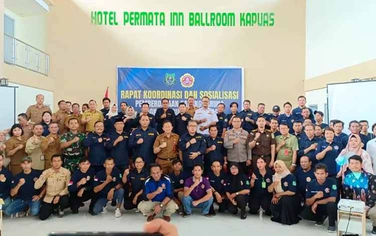 Karang Taruna Kapuas Gelar Rakor dan Sosialisasi Pemberdayaan
