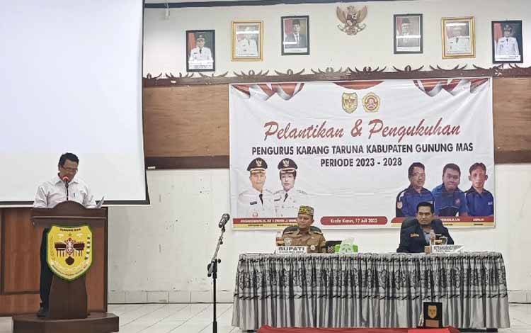 Ketua Karang Taruna Gunung Mas: Kita Memiliki Kesempatan Berkontribusi Bangun Daerah