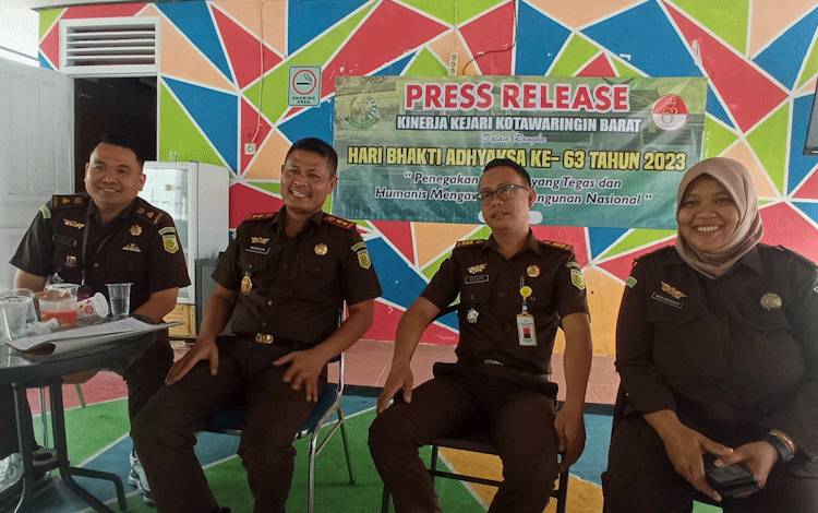 Ini Beberapa Capaian Kinerja Kejari Kobar Periode Juli 2022 hingga 2023