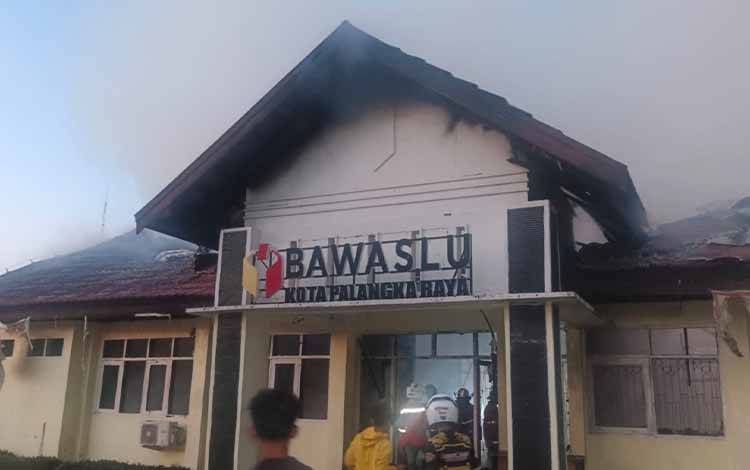 Bawaslu Kota Palangka Raya Berkantor Sementara di Bawaslu Kalteng
