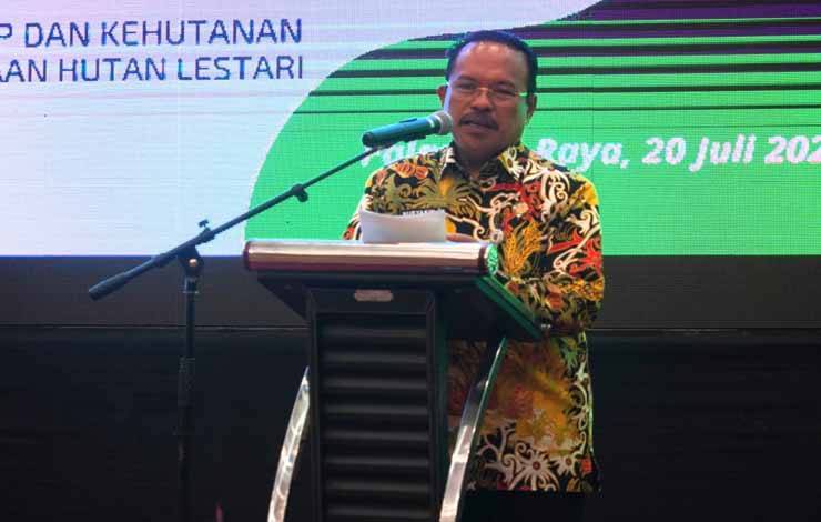 Sekda Kalteng Tegaskan Komitmen Kalteng dalam Rencana Kerja FOLU