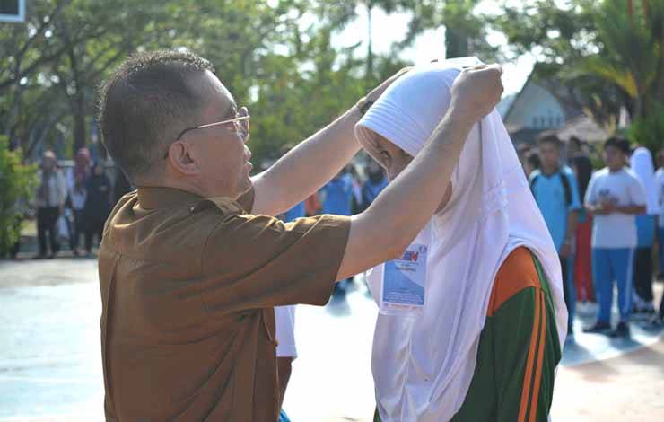 37 Sekolah Tingkat SD dan SMP Sederajat Ikuti O2SN Tingkat Kabupaten Barito Utara