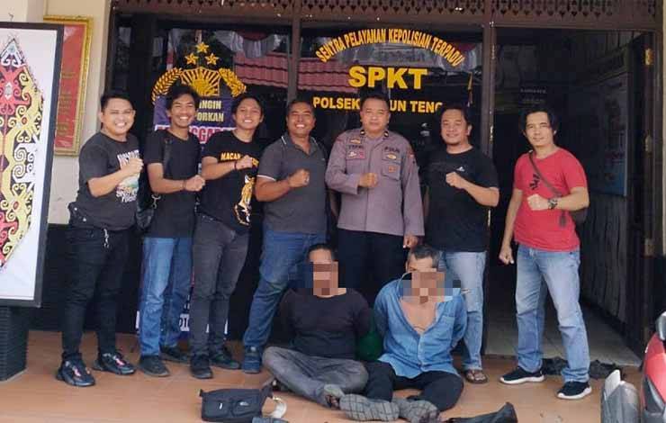 2 Pencuri di Parkiran Masjid Tamiang Layang Dibekuk Polisi