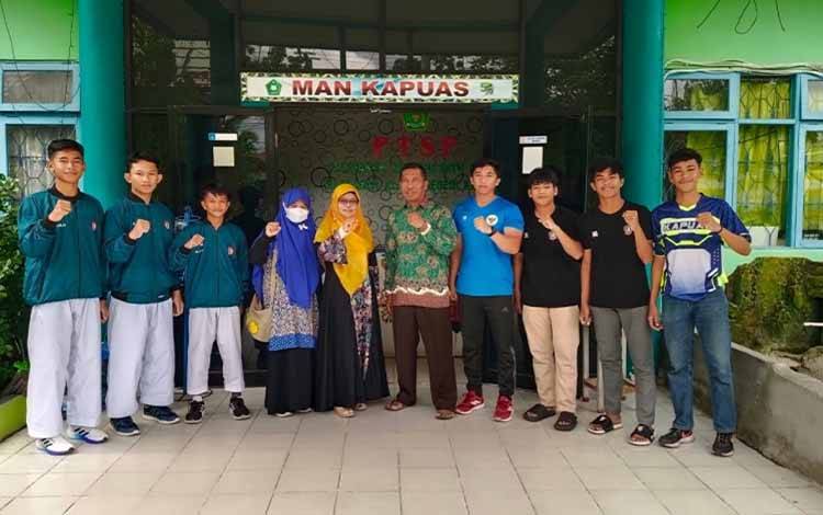 7 Peserta Didik MAN Kapuas Perkuat Kontingen Kapuas pada Porprov XII Kalteng