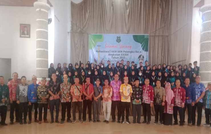 Mahasiswa IAIN Palangka Raya KKN di 6 Kecamatan Wilayah Kabupaten Kapuas