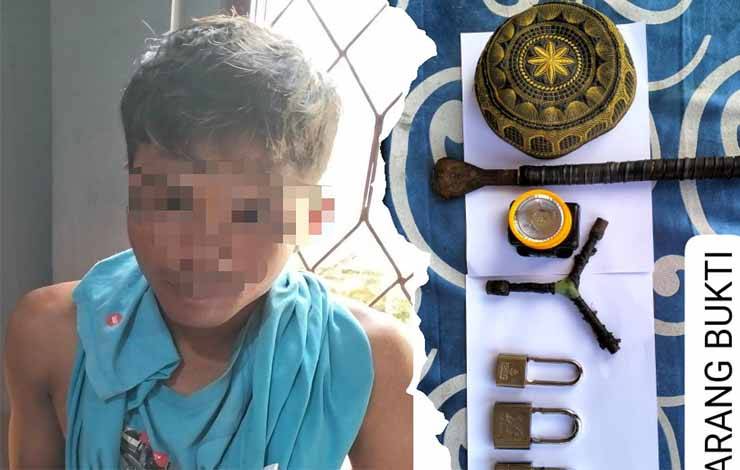 Polisi Tangkap Pembobol Rumah Walet di Desa Putai