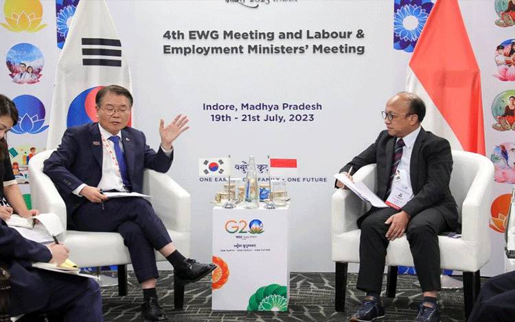 Indonesia-Korea Selatan Perkuat Kerja Sama Bidang Ketenagakerjaan