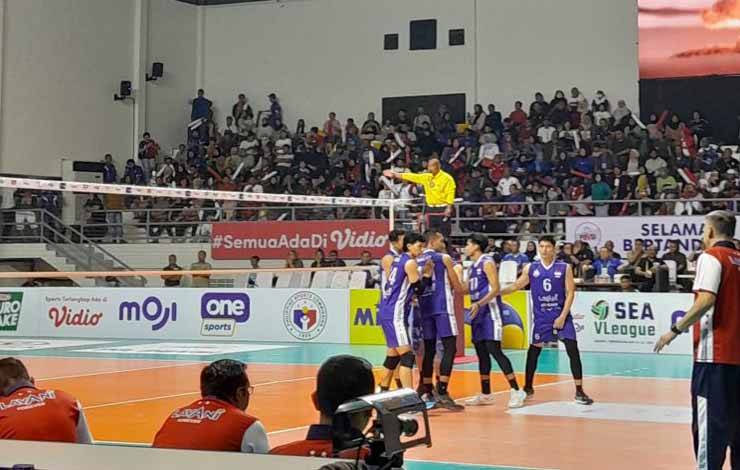 Tim Voli Putra Indonesia Bungkam Vietnam 3-0 di SEA V League 2023