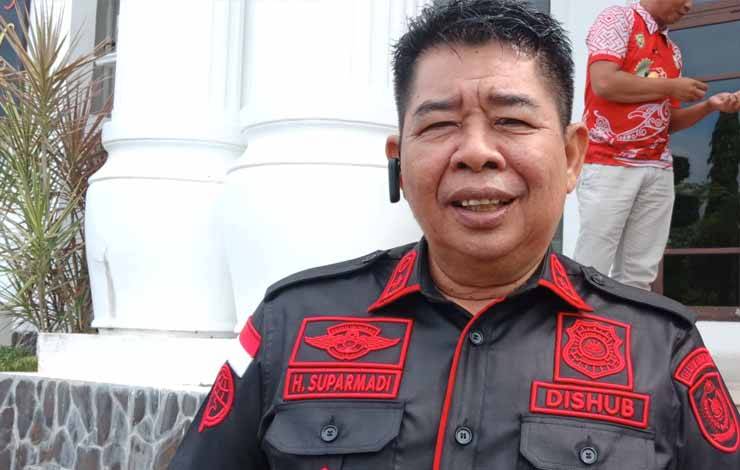 Kadishub Kotim Tanggapi Amblasnya Truk Angkutan Berat di Jalan Kota Hingga Pipa PDAM Pecah
