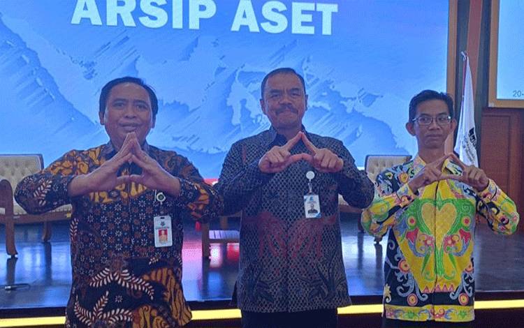 Disarpustaka Kapuas Ikuti Bimtek Pembinaan Pengelolaan Arsip Terjaga dan Arsip Aset