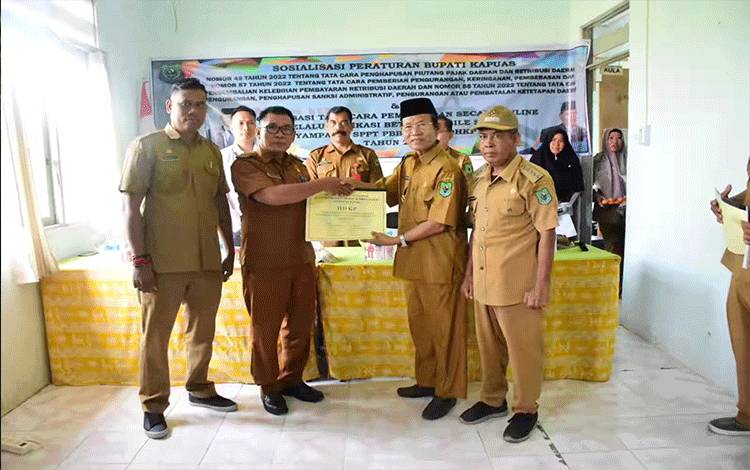 Pemerintah Kecamatan dan Desa di Kapuas Diharapkan Proaktif Tingkatkan PAD