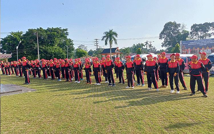Pesan Bupati Barito Timur Saat Melepas Kontingen Porprov