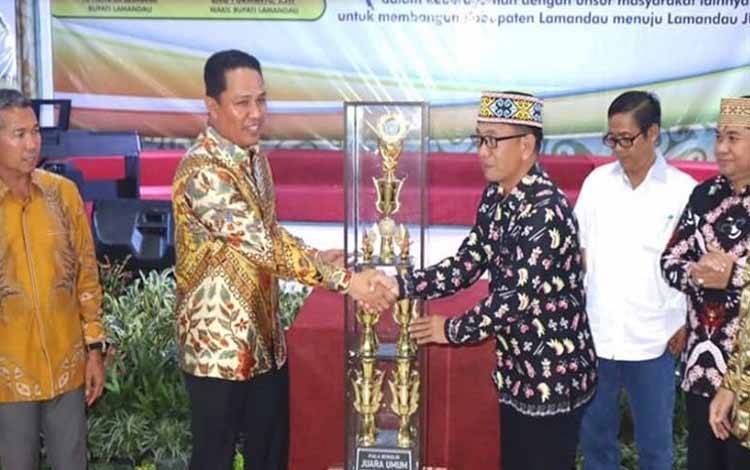 Bupati Lamandau Buka Pesparawi Tingkat Kabupaten ?