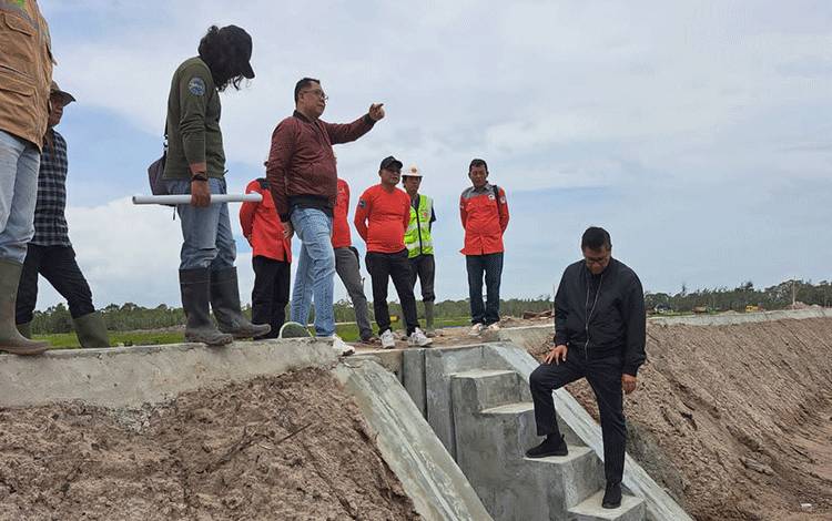 Pembangunan Shrimp Estate Capai 40 Persen pada Pekan ke-19