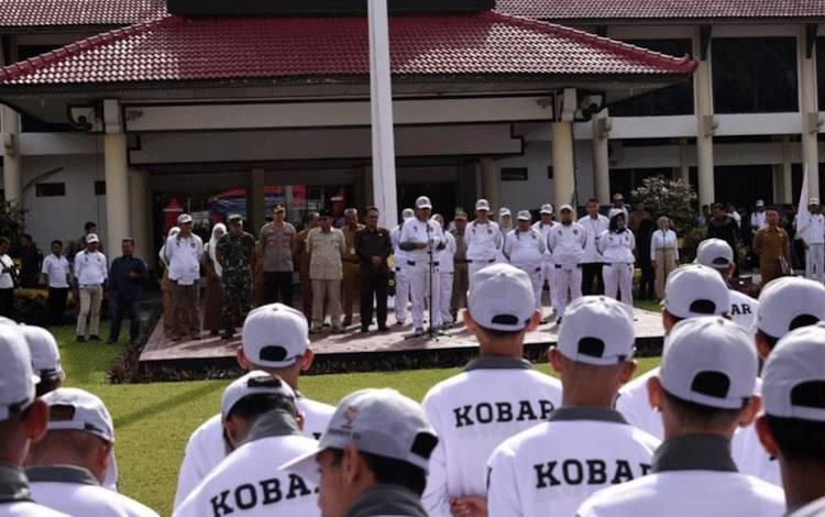 Ini Pesan Pj Bupati Pada Kontingen Kobar yang Berlaga di Ajang Porprov XII Kalteng