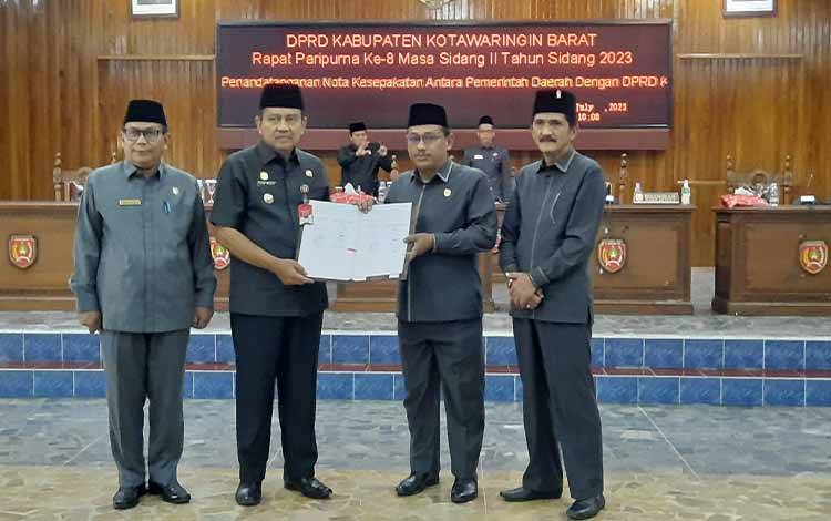 Perubahan KUA dan PPAS APBD Tahun 2023 Disepakati, Perangkat Daerah Kobar Diminta Tingkatkan Kinerja